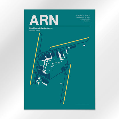 ARN | Stockholm - Mid - Century Moss - A2 - No Frame