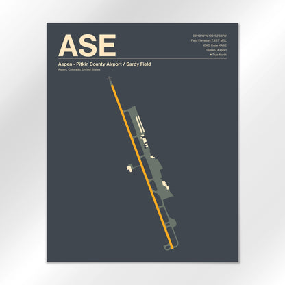 ASE Airport Diagram