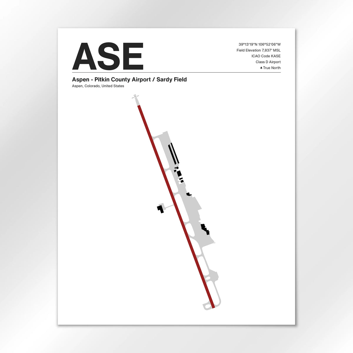 ASE Airport Diagram