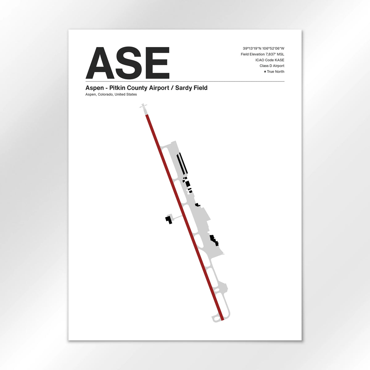 ASE Airport Diagram