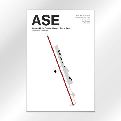 ASE Airport Diagram