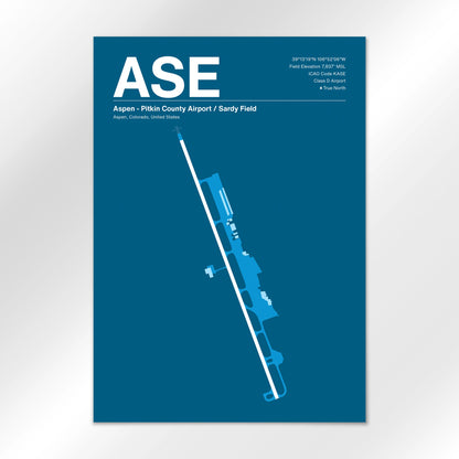 ASE Airport Diagram