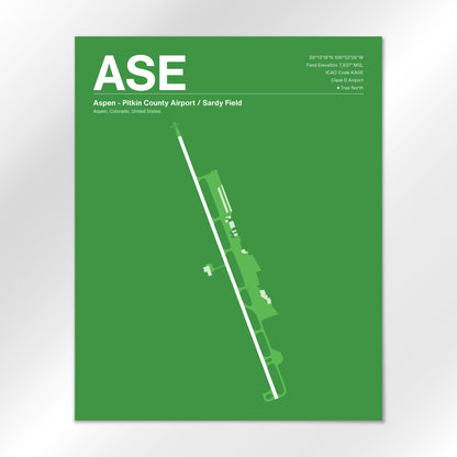 ASE Airport Diagram