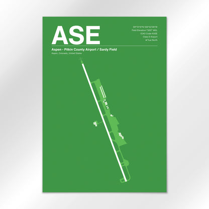 ASE Airport Diagram