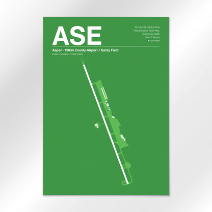ASE Airport Diagram