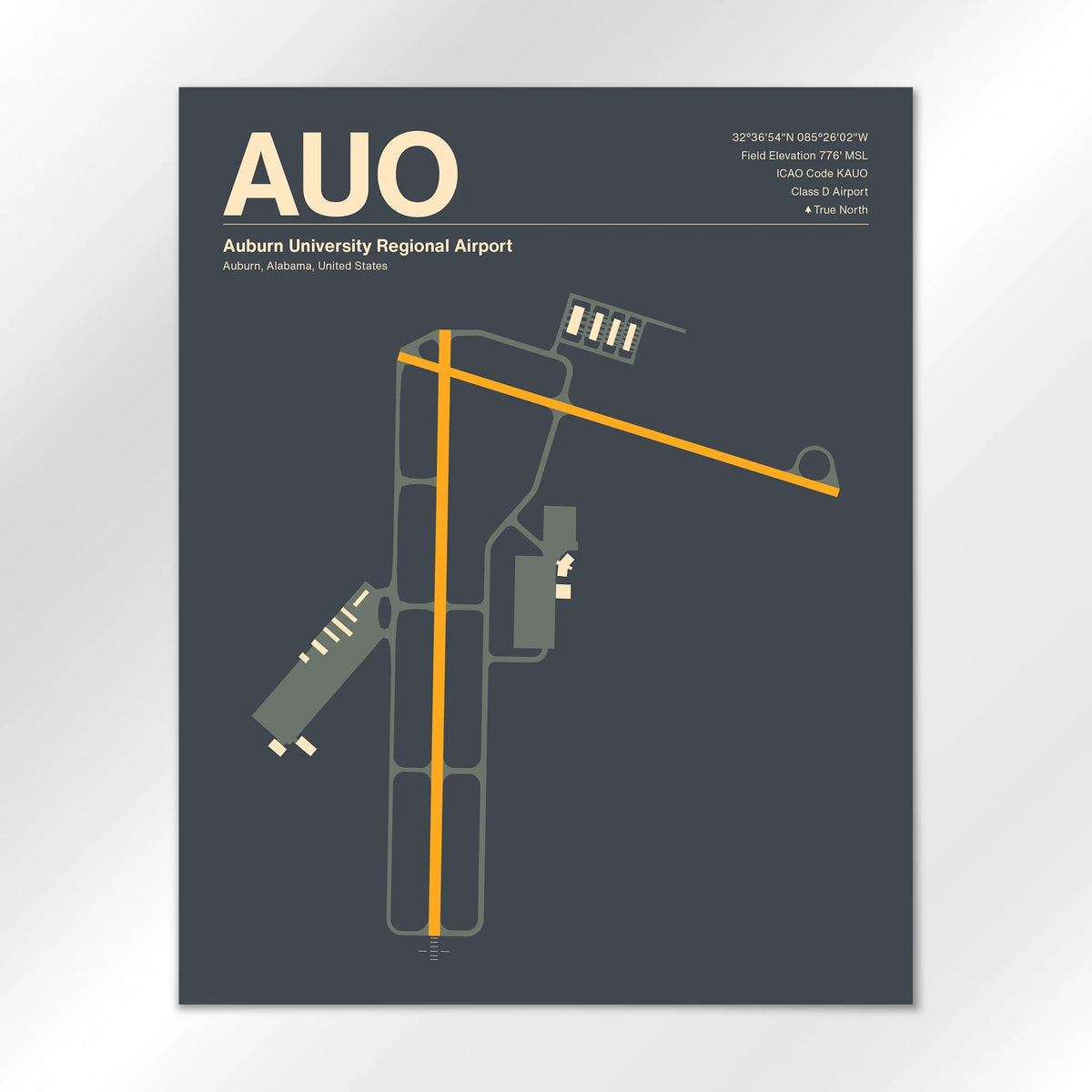AUO Airport Diagram