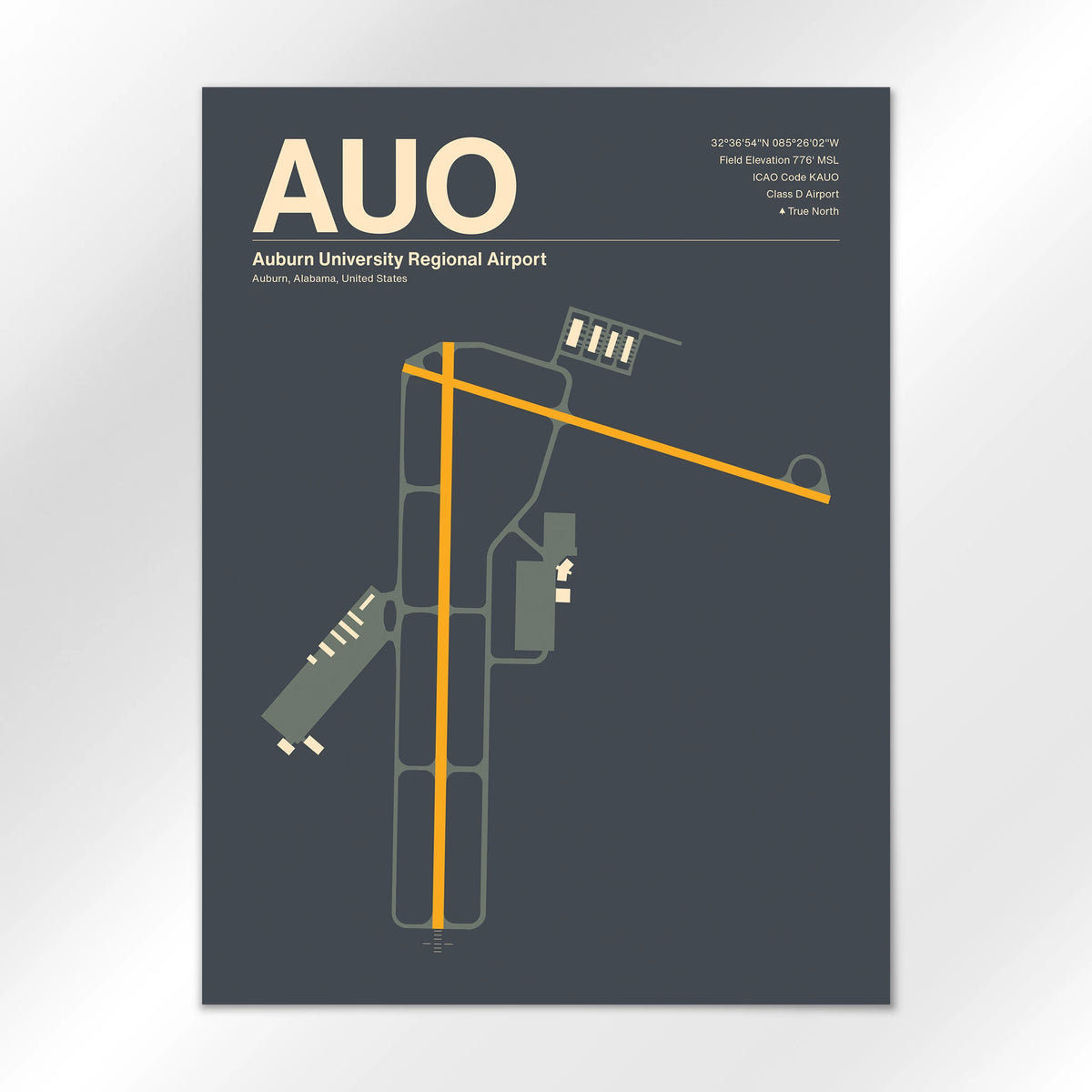 AUO Airport Diagram