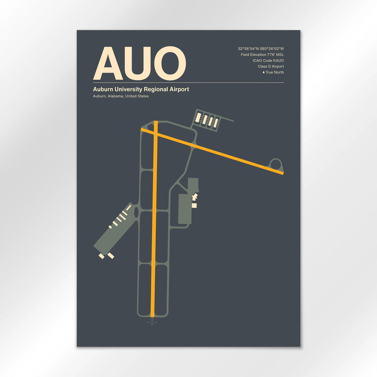 AUO Airport Diagram