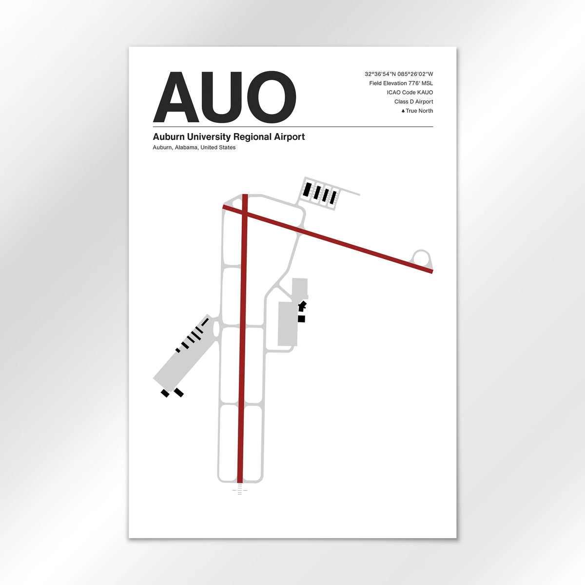 AUO Airport Diagram