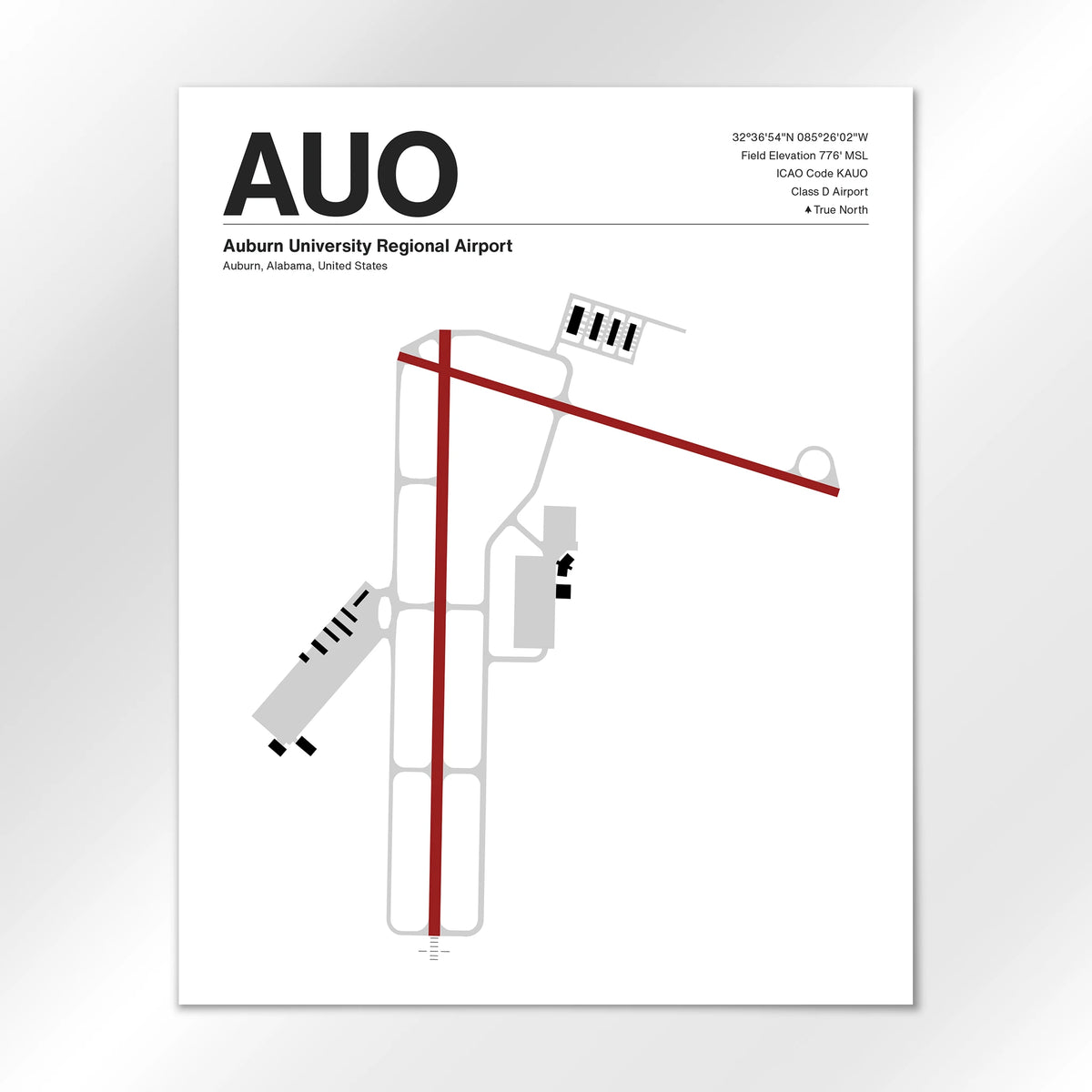 AUO Airport Diagram