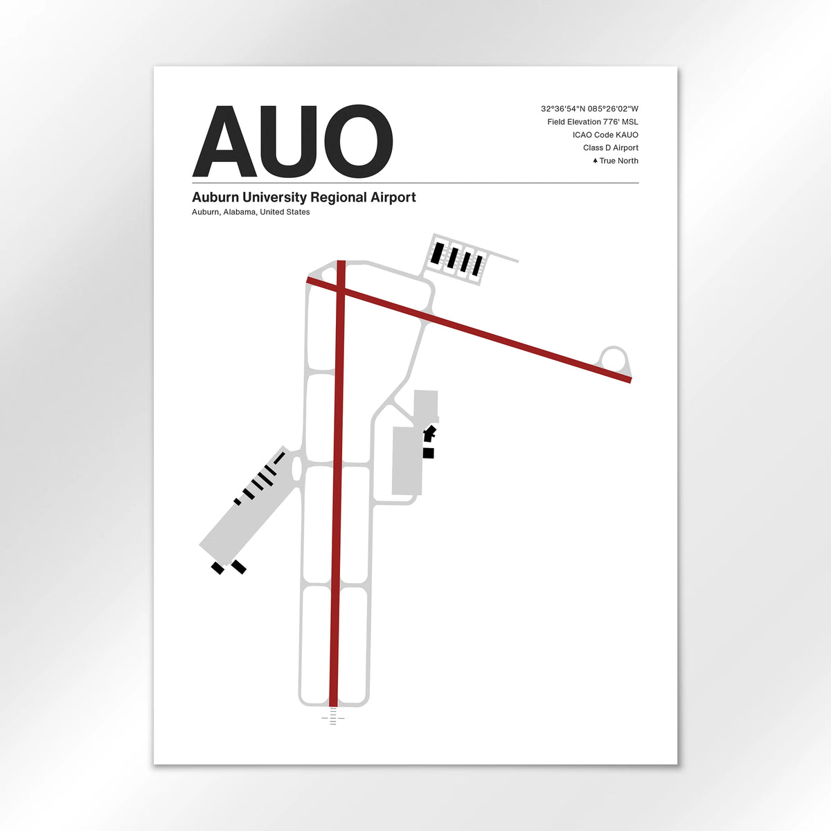AUO Airport Diagram
