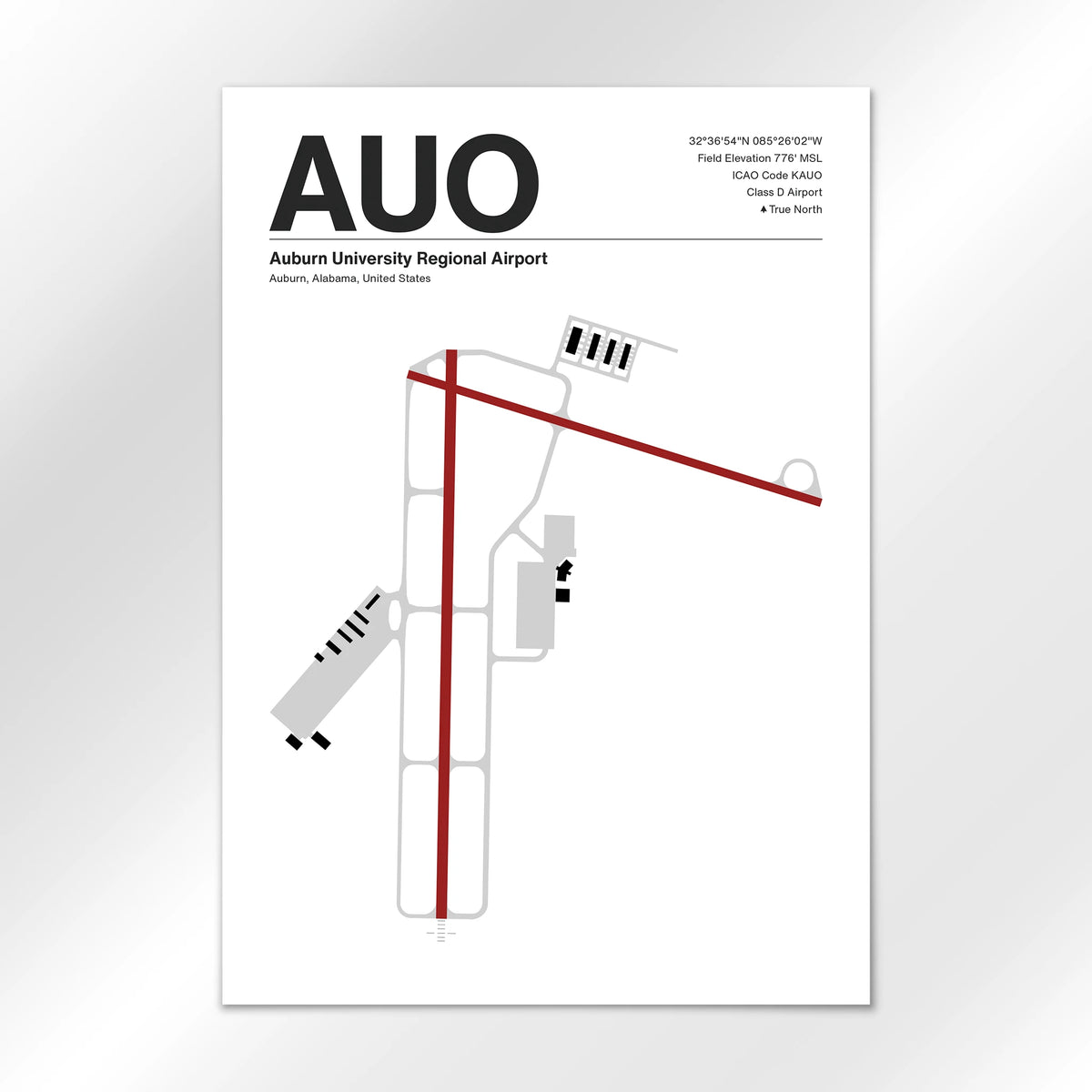 AUO Airport Diagram