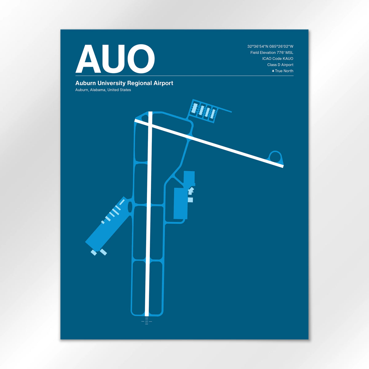 AUO Airport Diagram