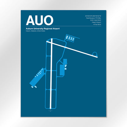 AUO Airport Diagram