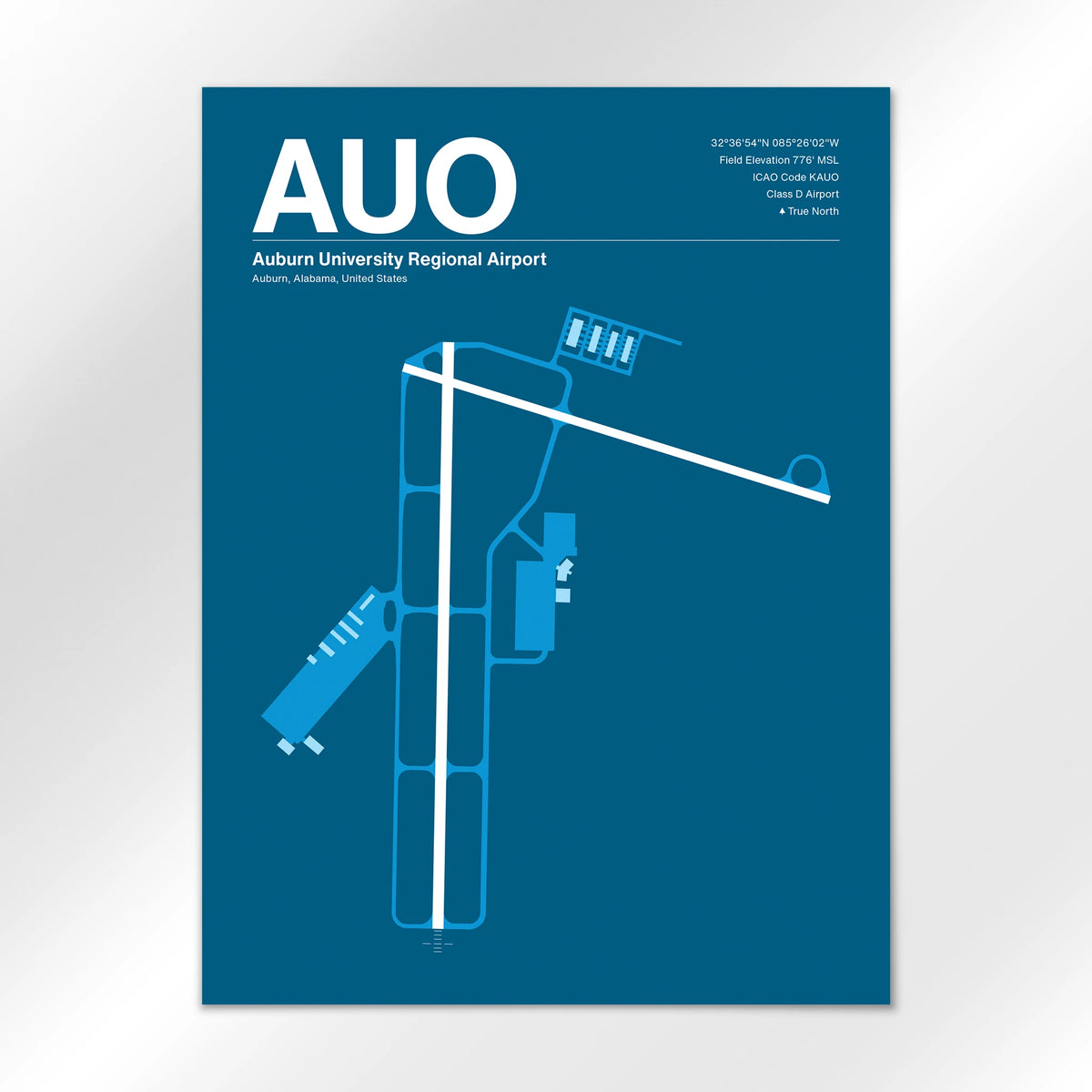 AUO Airport Diagram