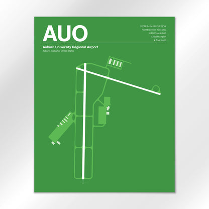 AUO Airport Diagram