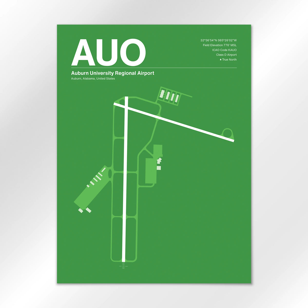 AUO Airport Diagram