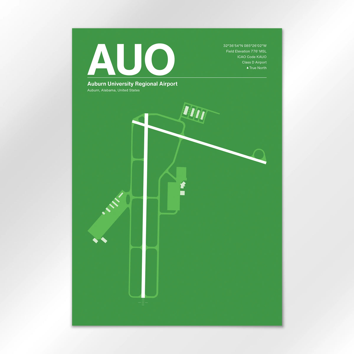 AUO Airport Diagram