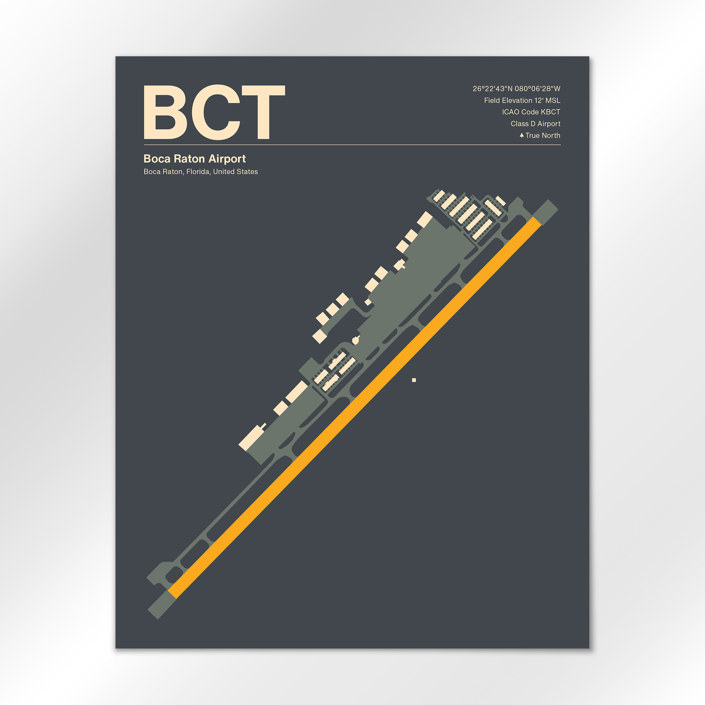 BCT Airport Diagram