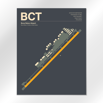 BCT Airport Diagram