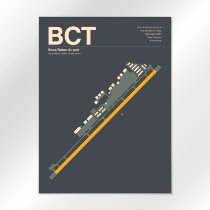 BCT Airport Diagram