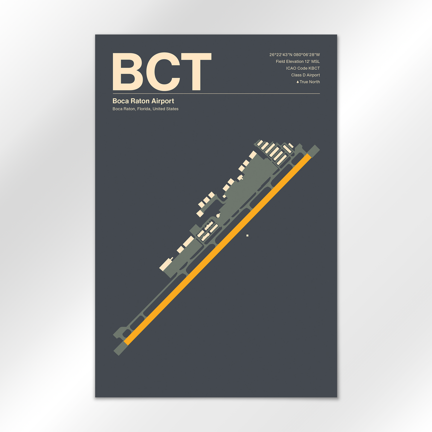 BCT Airport Diagram