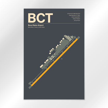 BCT Airport Diagram