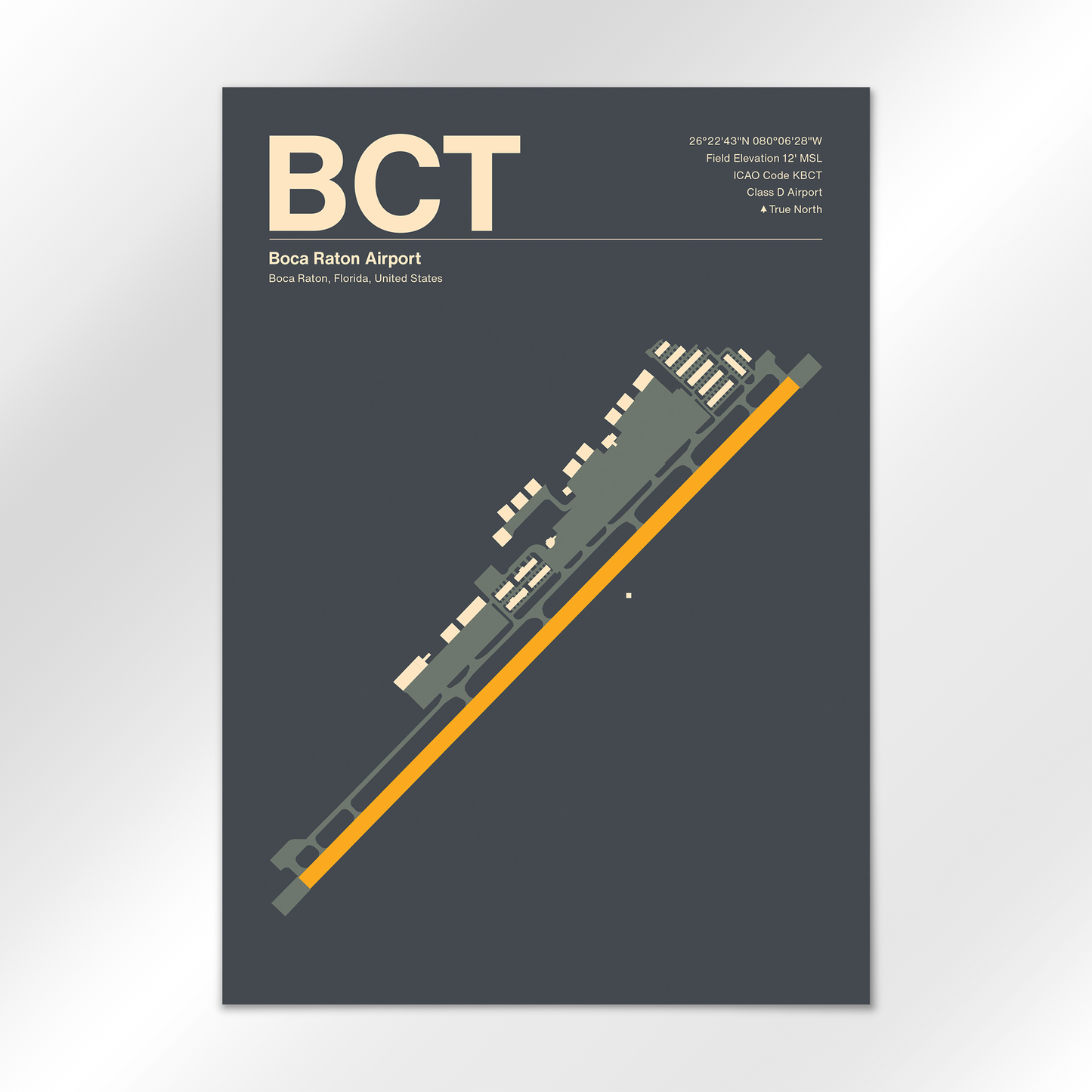 BCT Airport Diagram