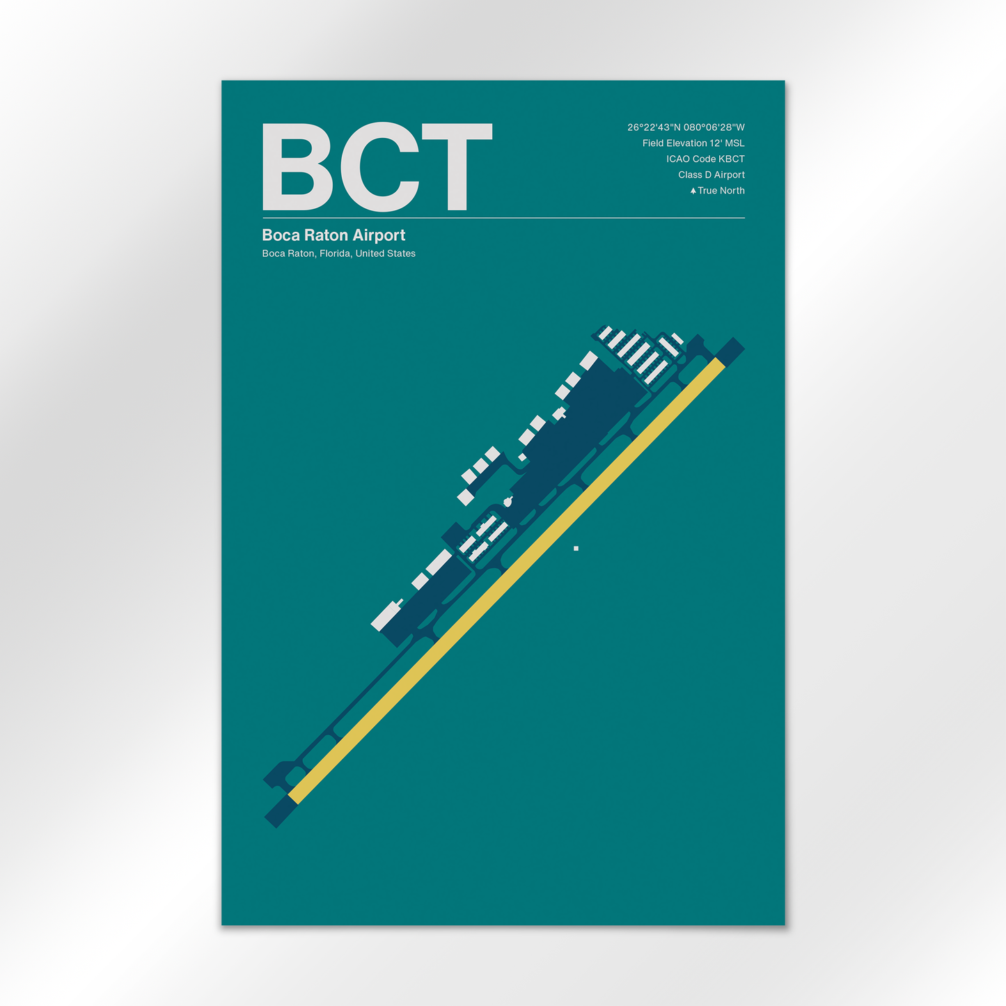 BCT Airport Diagram