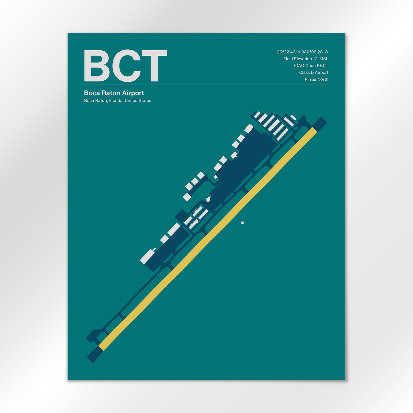 BCT Airport Diagram