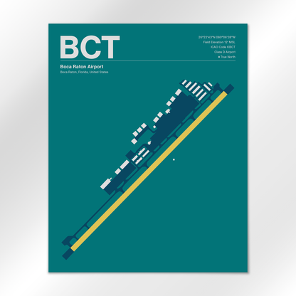 BCT Airport Diagram