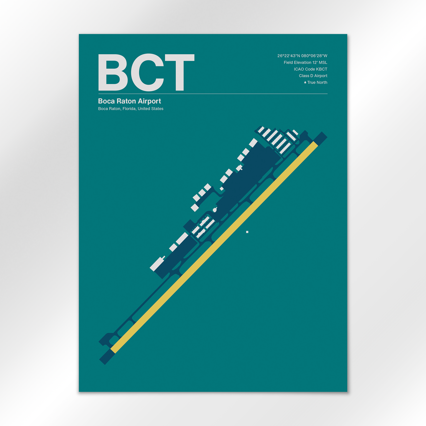 BCT Airport Diagram