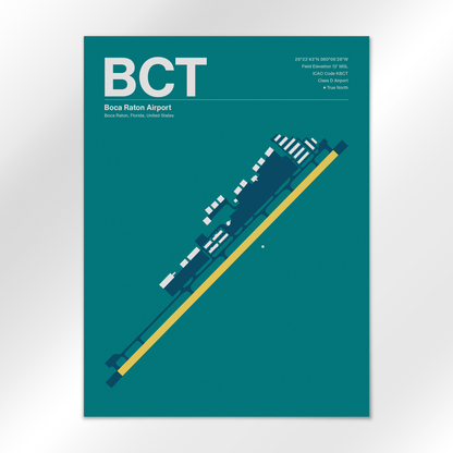 BCT Airport Diagram