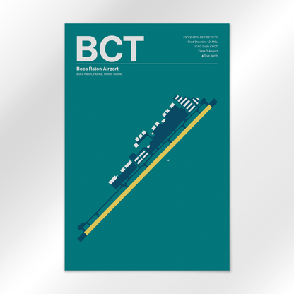 BCT Airport Diagram