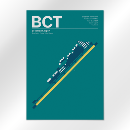 BCT Airport Diagram