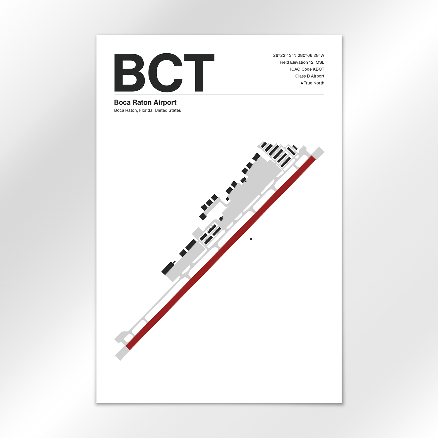 BCT Airport Diagram