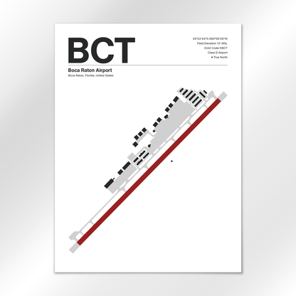 BCT Airport Diagram