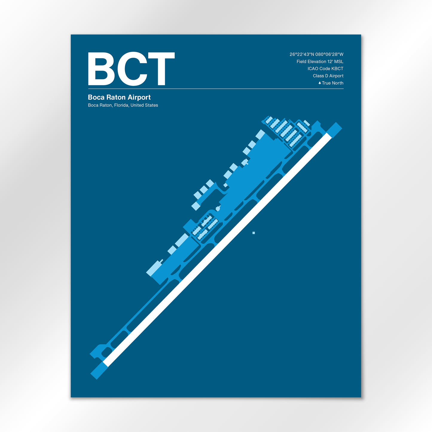 BCT Airport Diagram