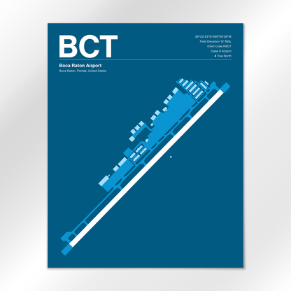 BCT Airport Diagram