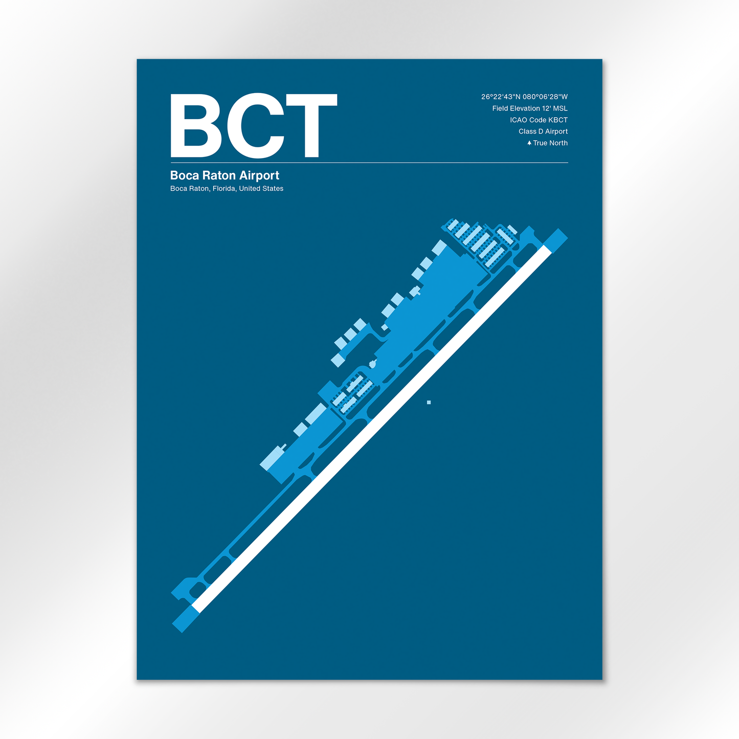 BCT Airport Diagram