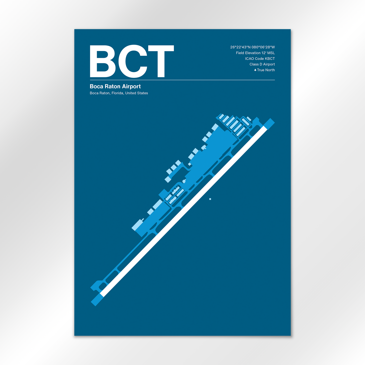 BCT Airport Diagram