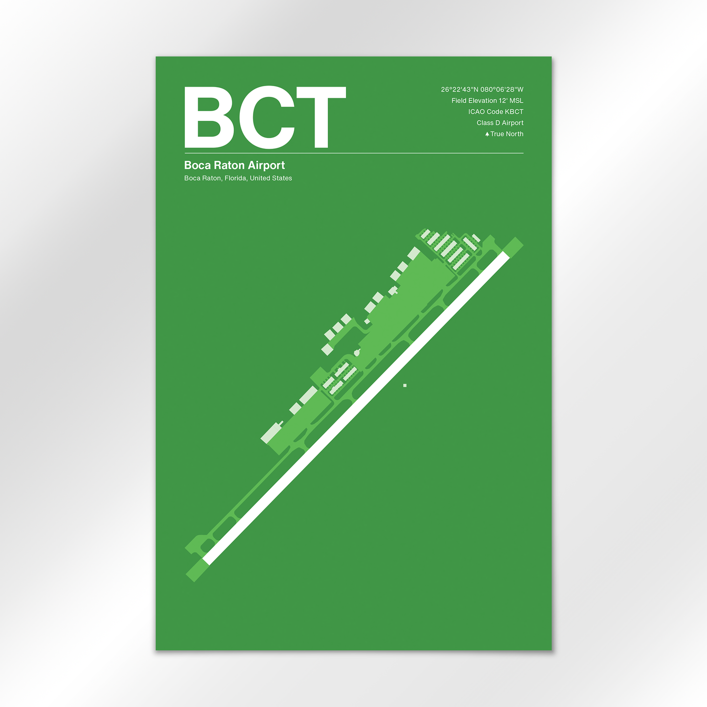 BCT Airport Diagram