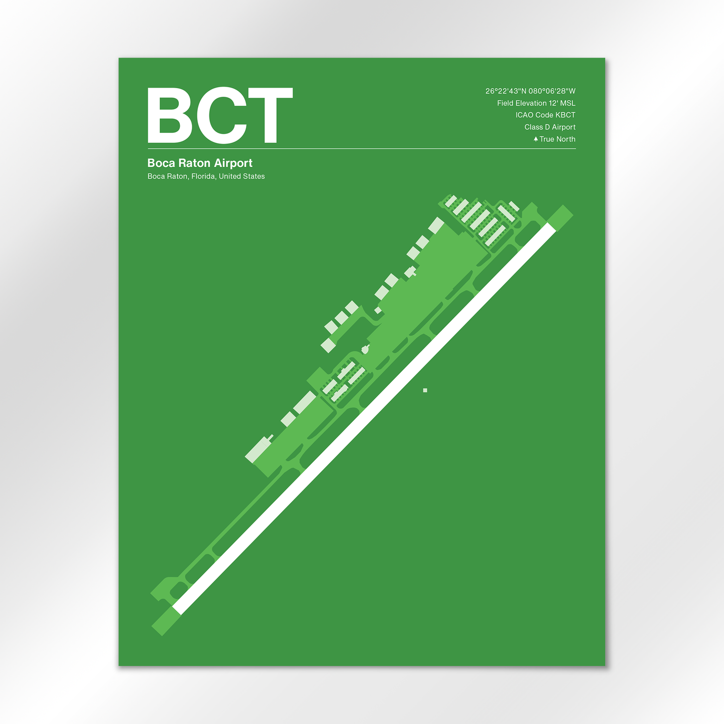 BCT Airport Diagram