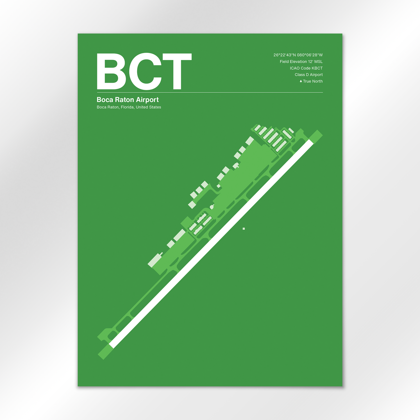 BCT Airport Diagram