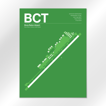BCT Airport Diagram