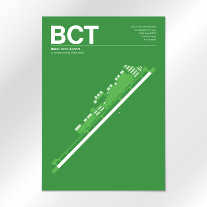 BCT Airport Diagram