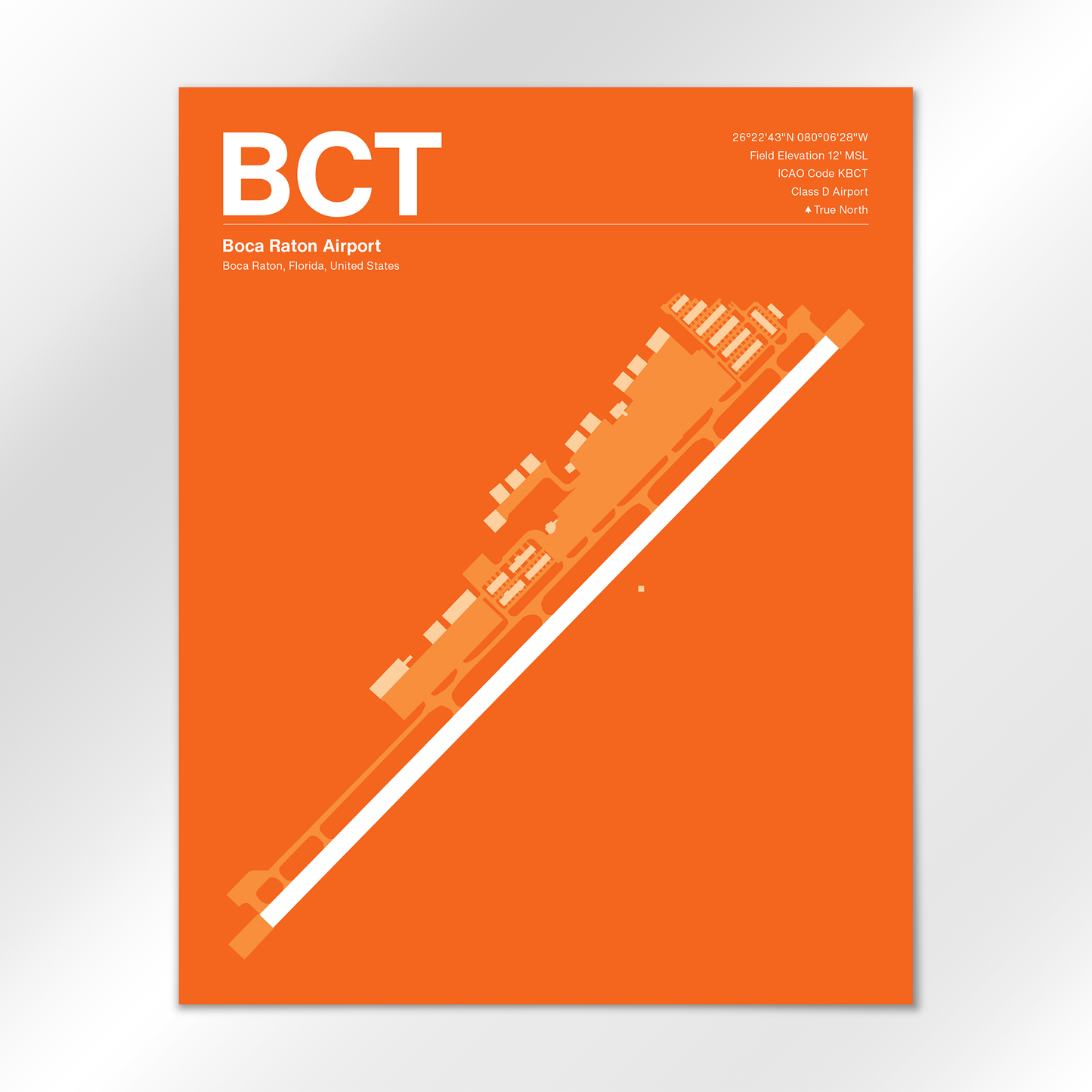 BCT Airport Diagram