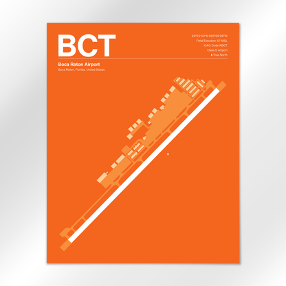 BCT Airport Diagram