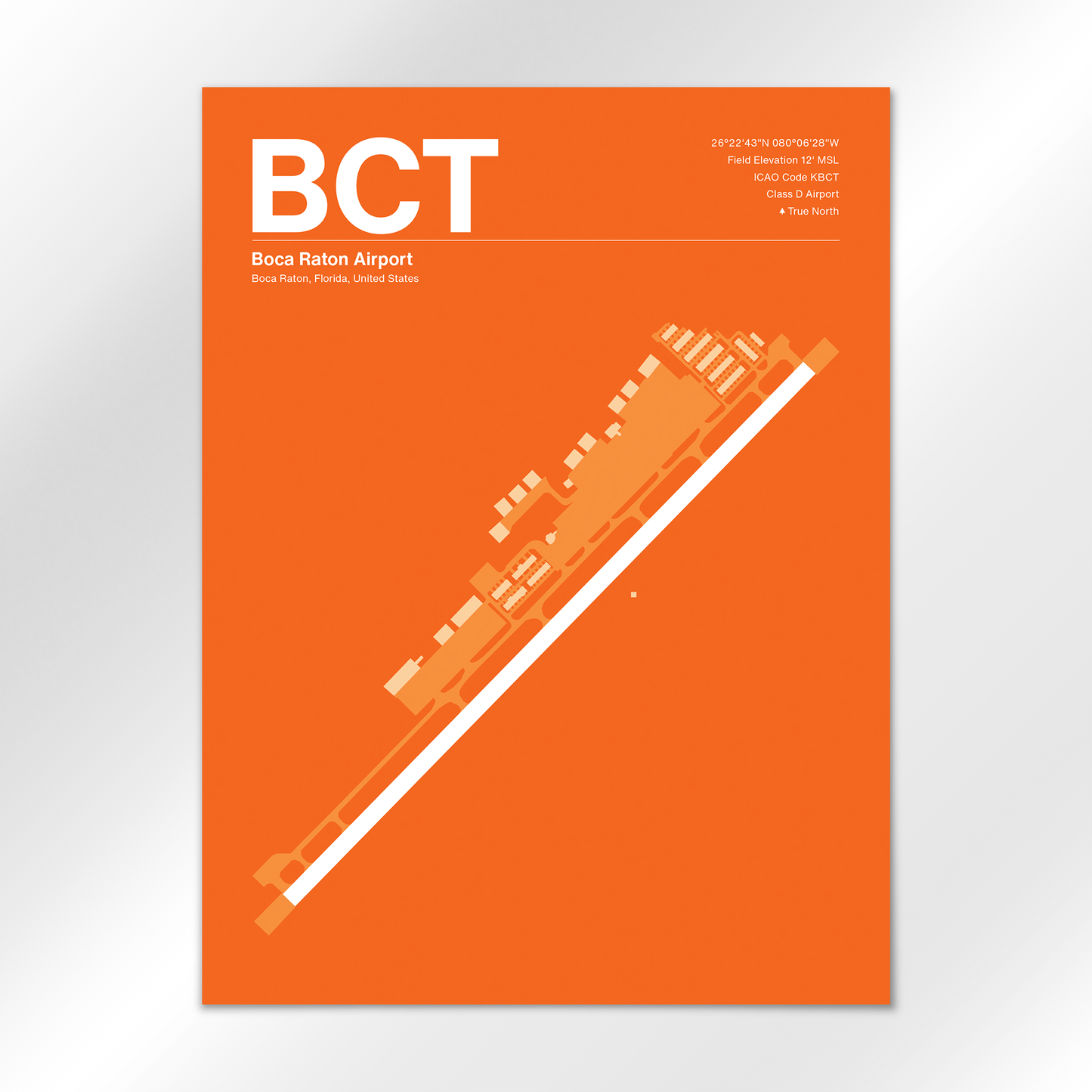 BCT Airport Diagram