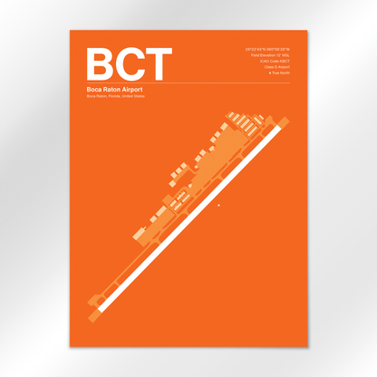 BCT Airport Diagram